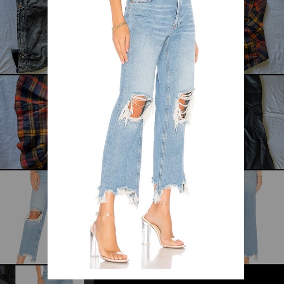 We The Free Maggie Straight Jean in Light Stone; never worn with tags - Picture 3 of 8